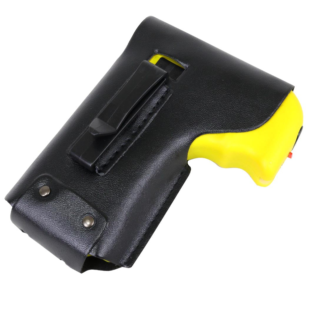 Defender Yellow Color Hand 10 Mil Stun Gun LED Light & Safety Switch