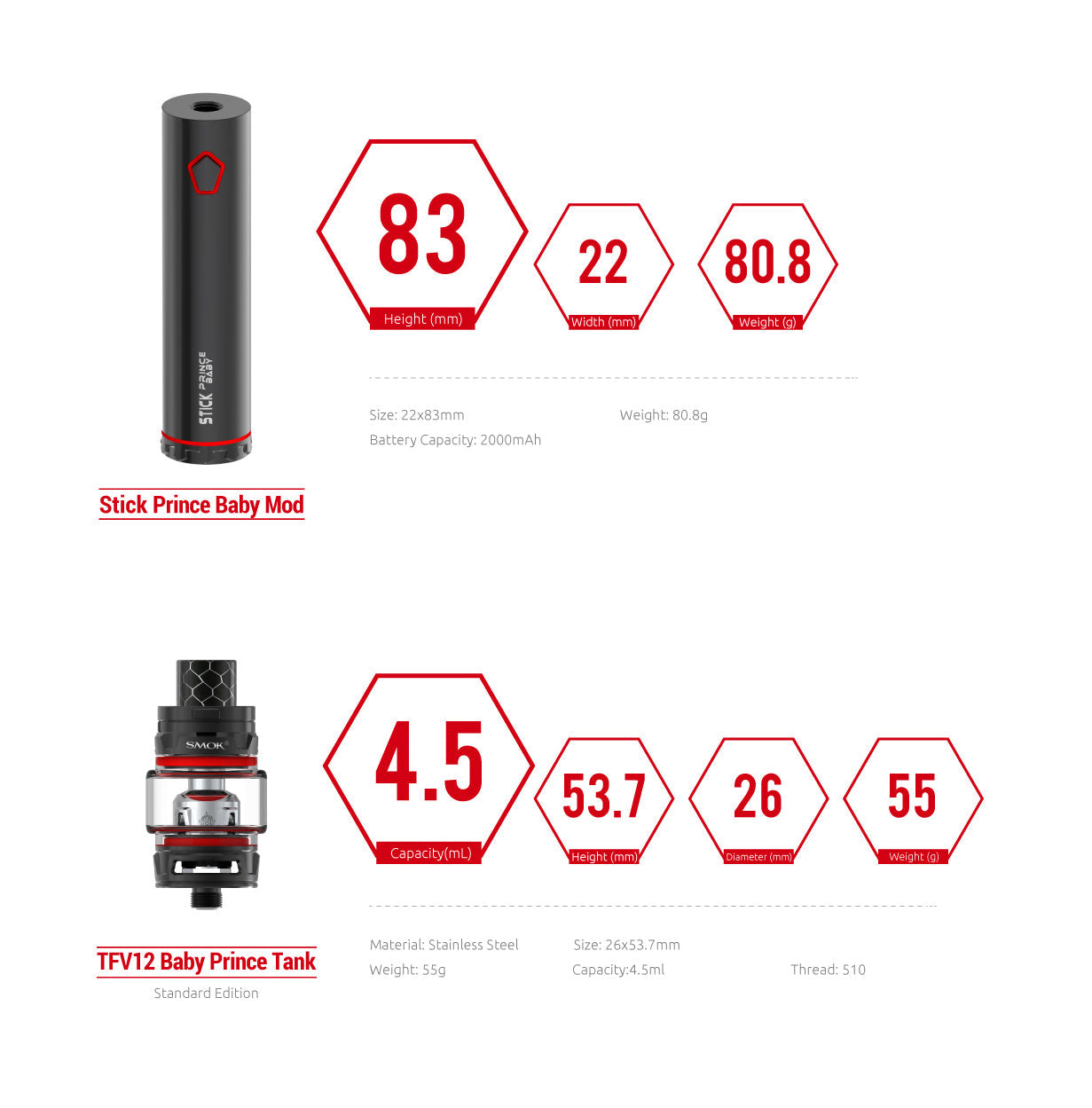 Smok Stick Prince Baby Kit