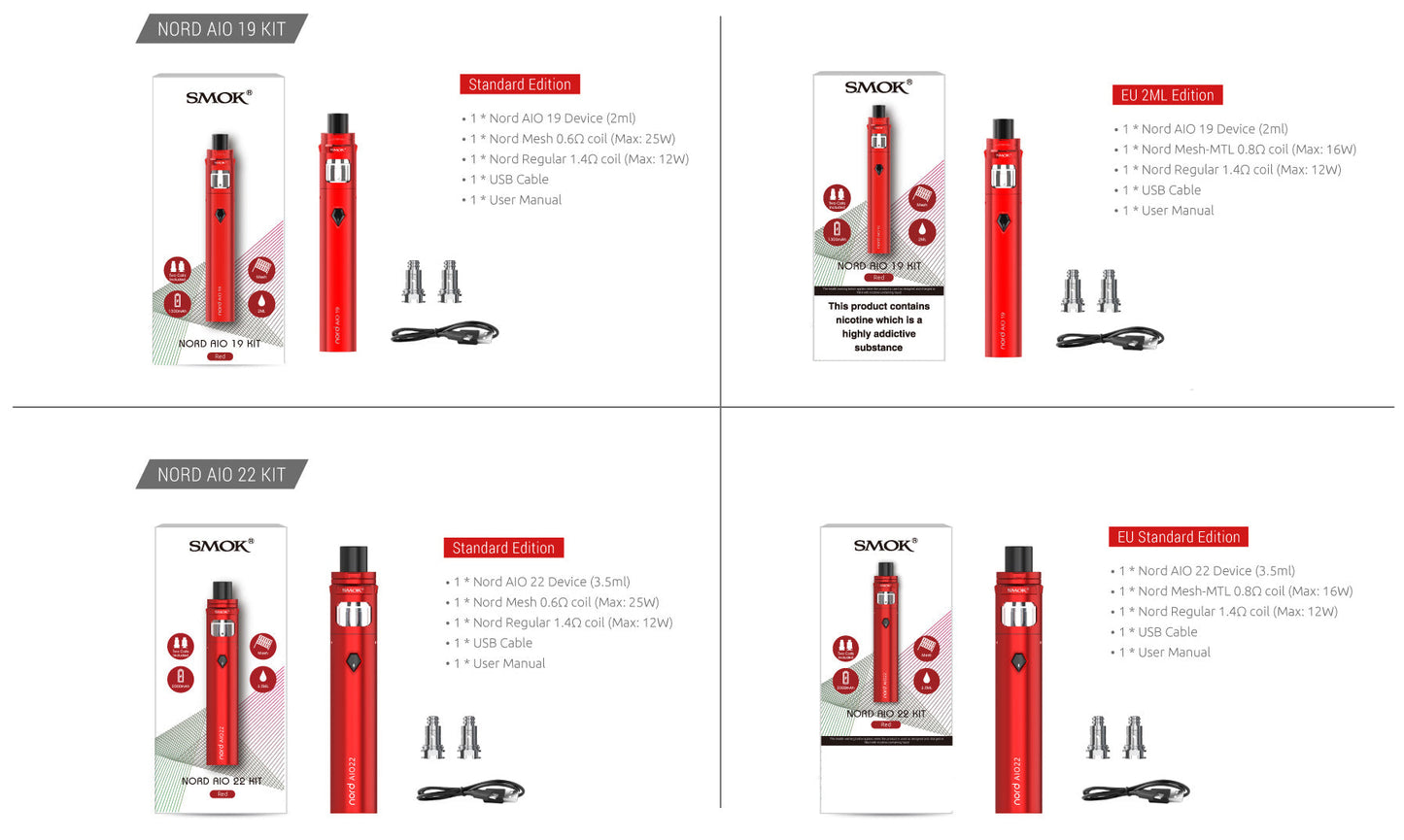 Smok Nord AIO 19