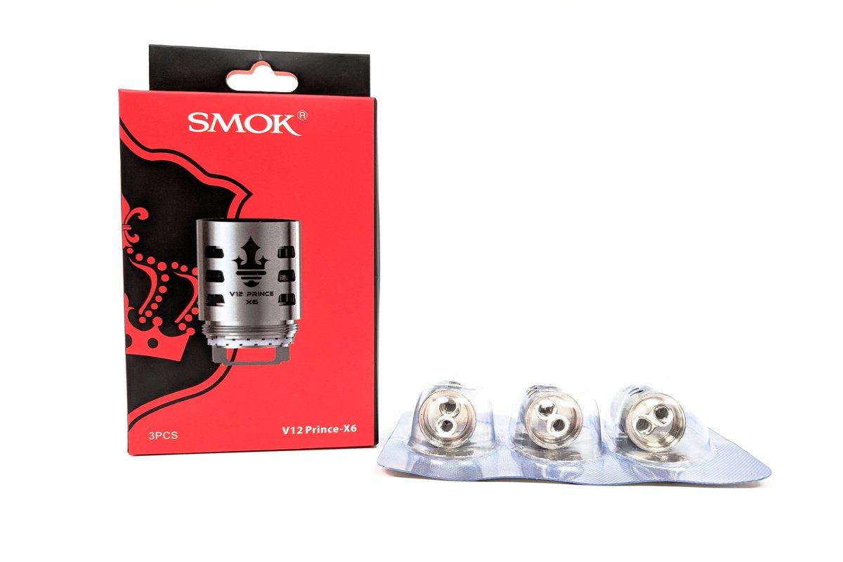 Smok V12 Prince X6 Coils (3ct)