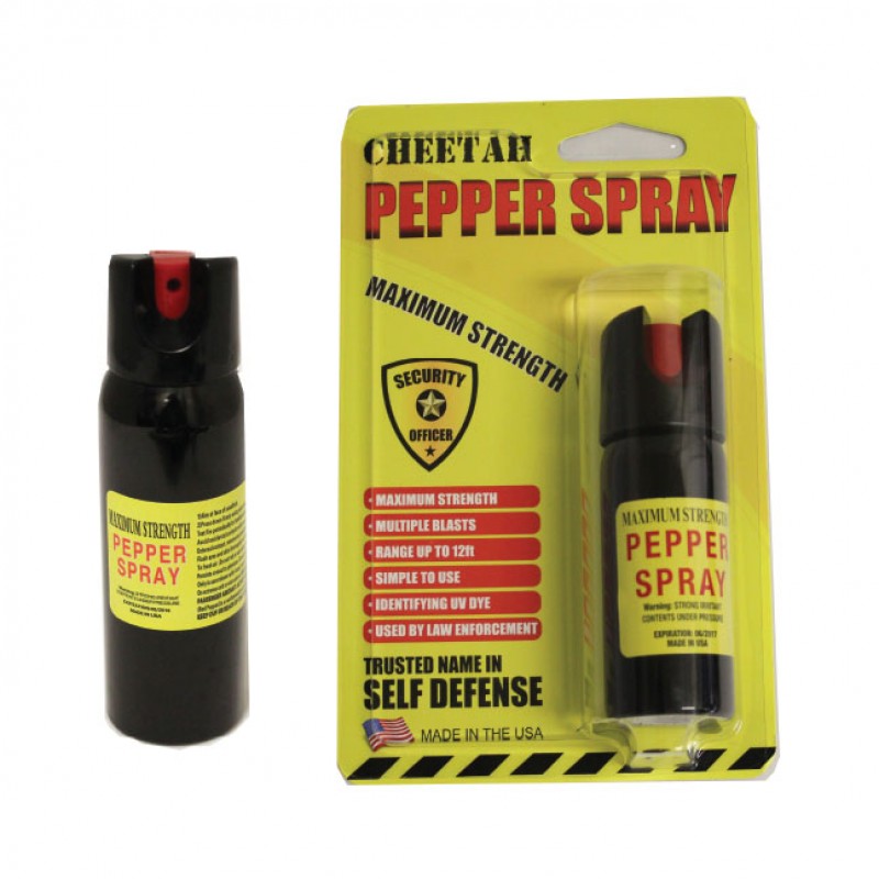 2 Oz Pepper Spray Bottle Self Defense