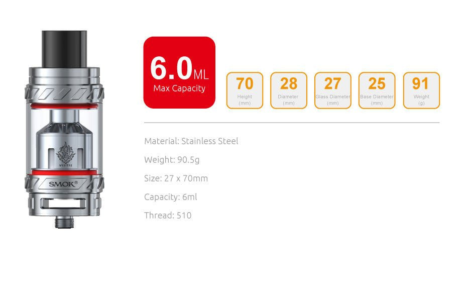 Smok V12 Tank The Cloud Beast King