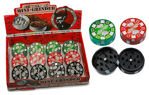 Mini Poker Chip Grinder