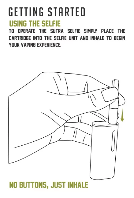 Sutra Selfie Cartridge Vaporizer