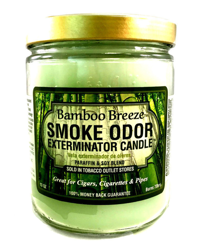 Smoke Odor Exterminator Candle 13oz Bamboo Breeze