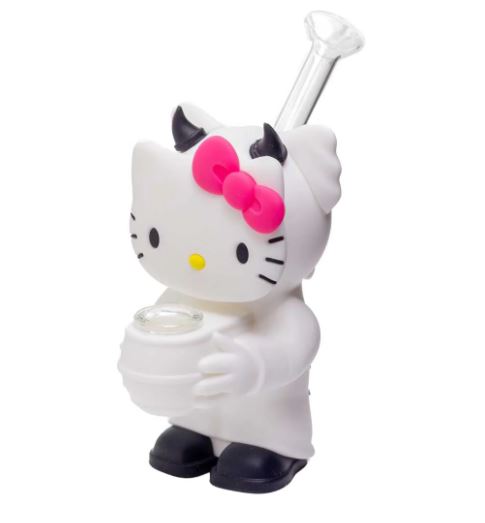 Devil Kitty Silicone Mini Waterpipe