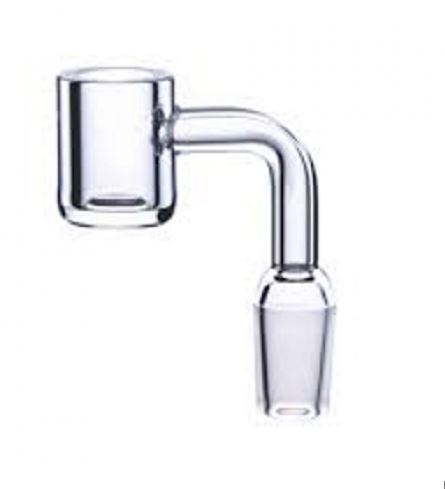 Clover Glass - 14mm Regular Banger Flat Top clear - (Display Of 12)