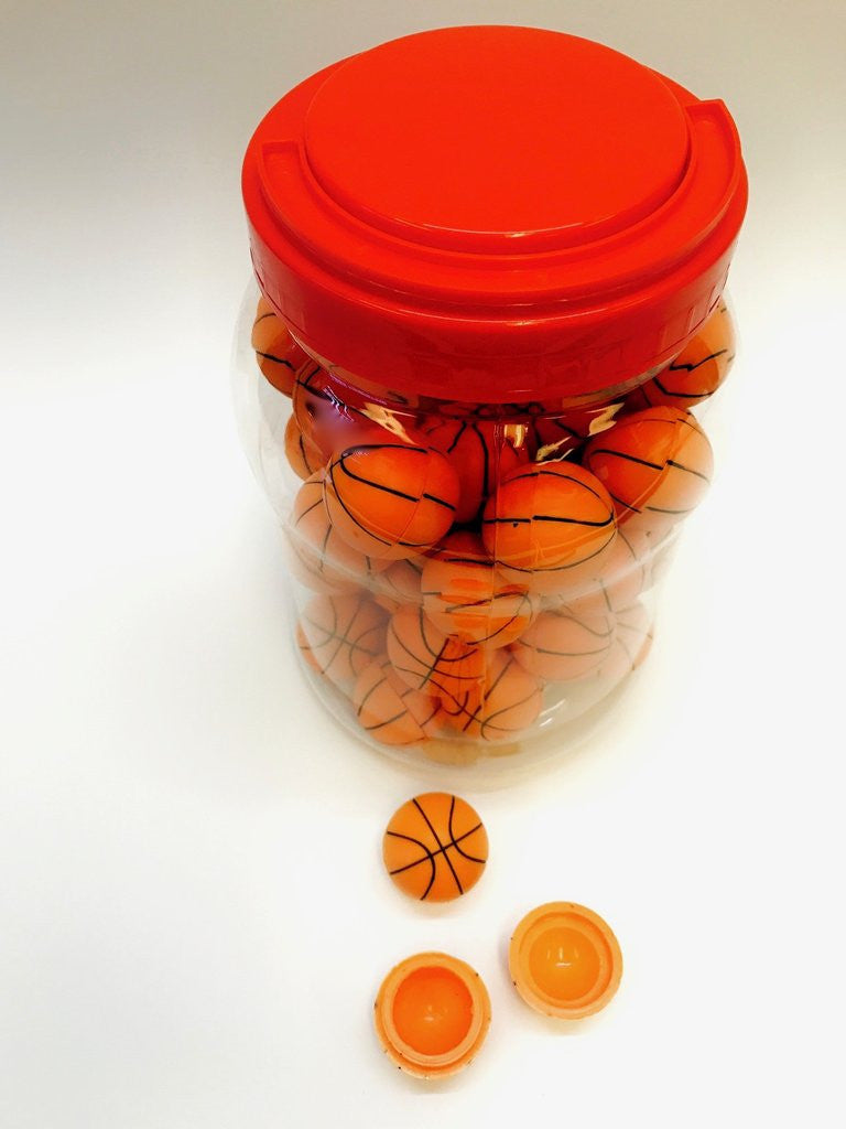 Basketball Silicone Container (Jar of 50)