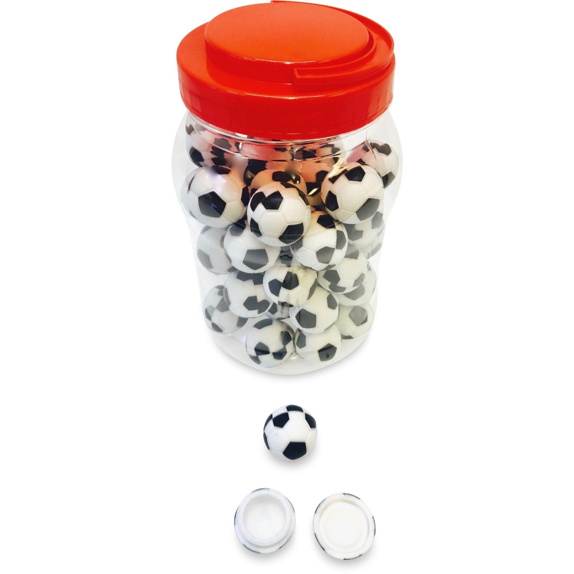 Soccer Ball Silicone Container (Jar of 50)