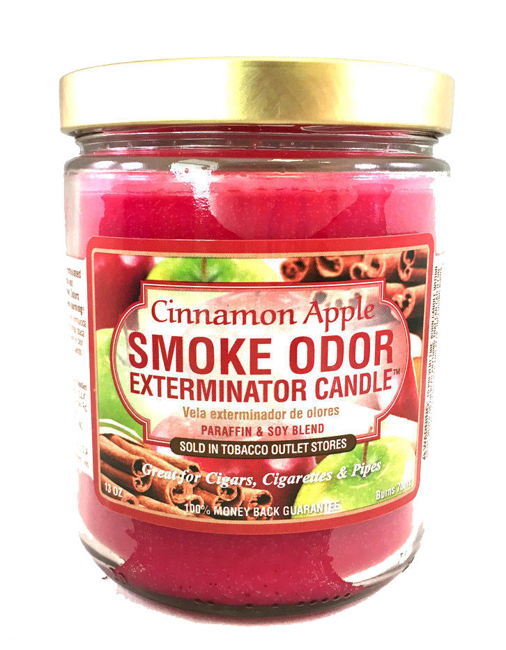 Smoke Odor Exterminator Candle 13oz Cinnamon Apple