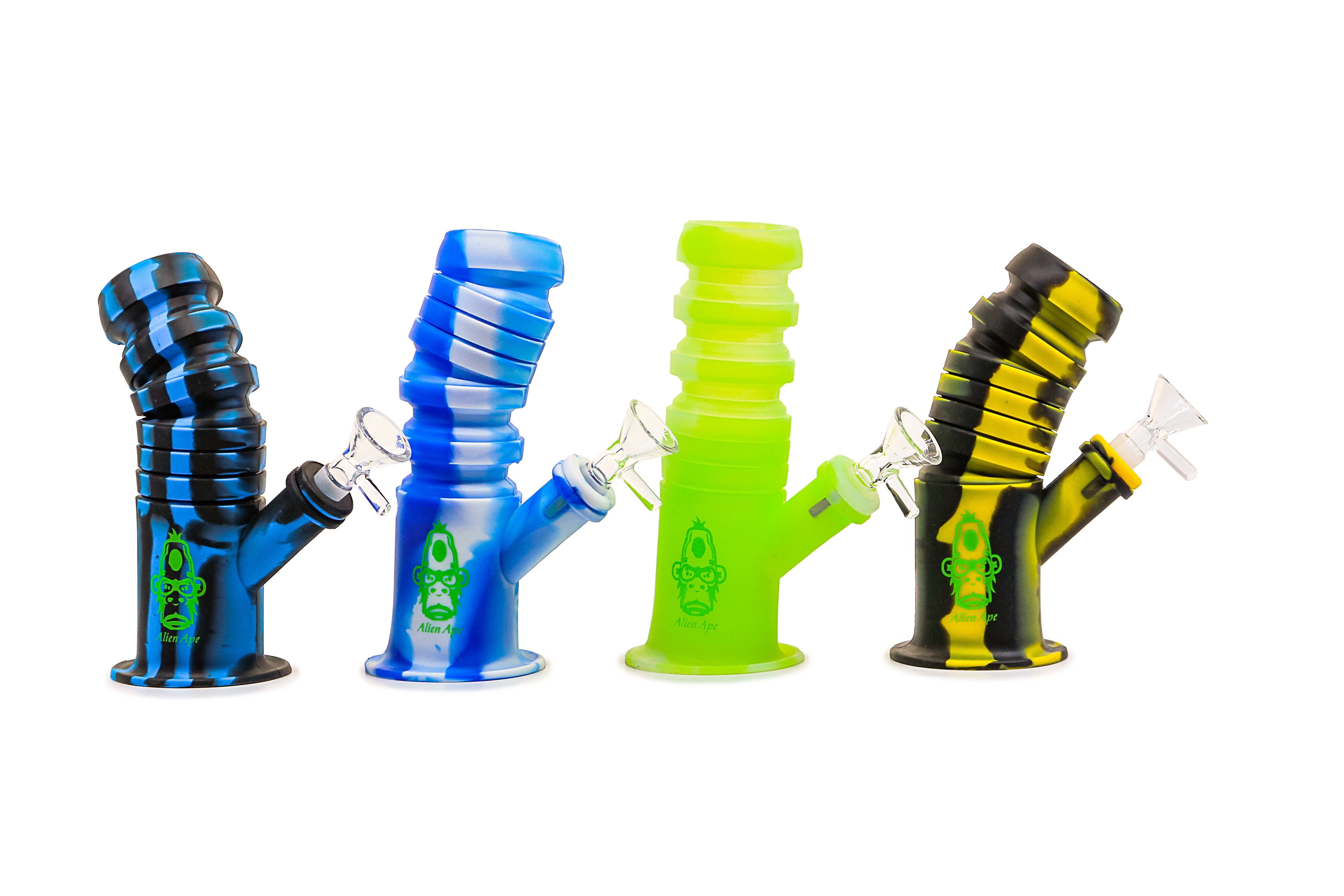 Alien Ape Silicone Slinkie Waterpipe