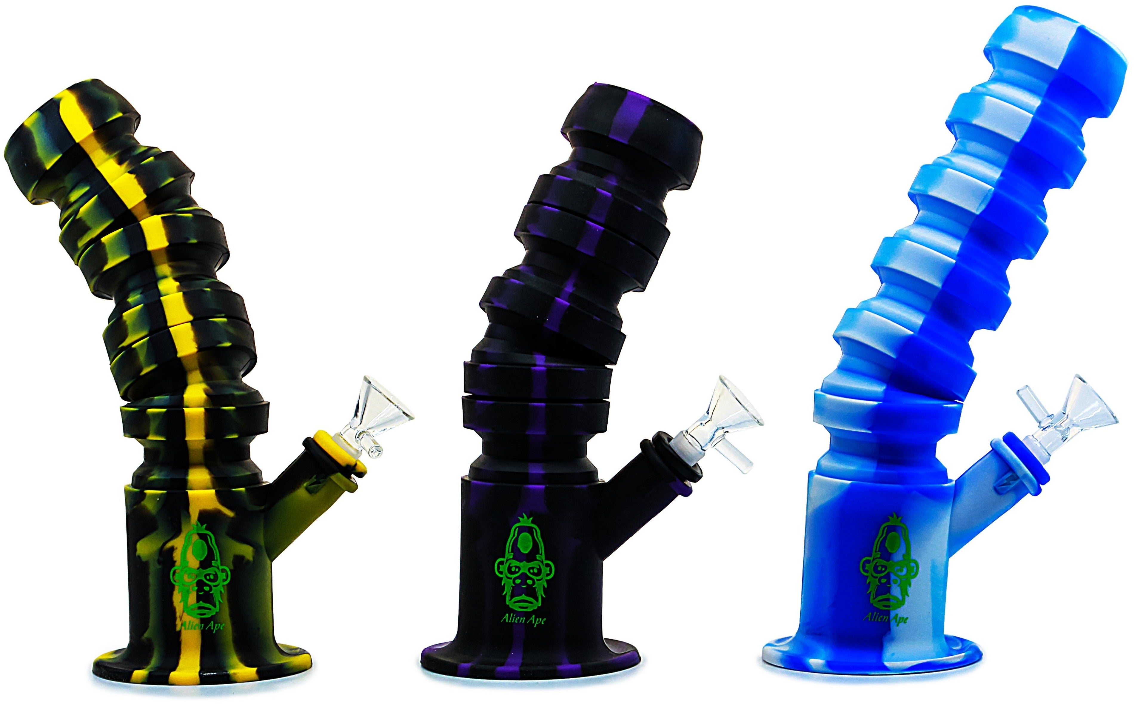 Alien Ape Silicone Slinkie Waterpipe ***Last 3pcs***