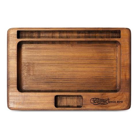 BEAMER JuJu Natural Bamboo Rolling Tray (Small)