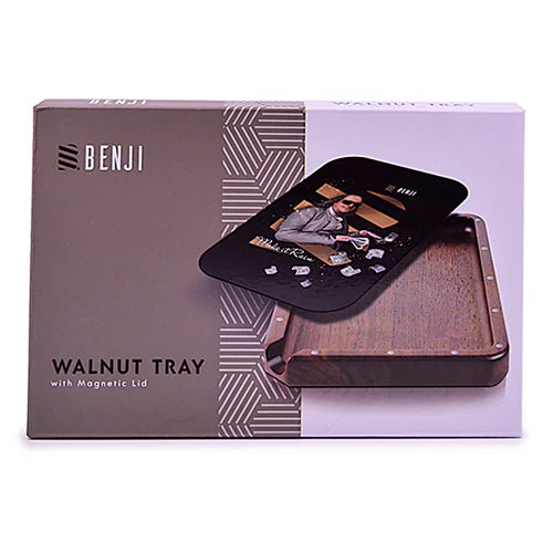 Benji - Walnut Tray w/ Magnetic Lid Kit