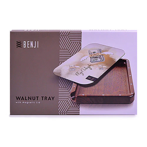 Benji - Walnut Tray w/ Magnetic Lid Kit