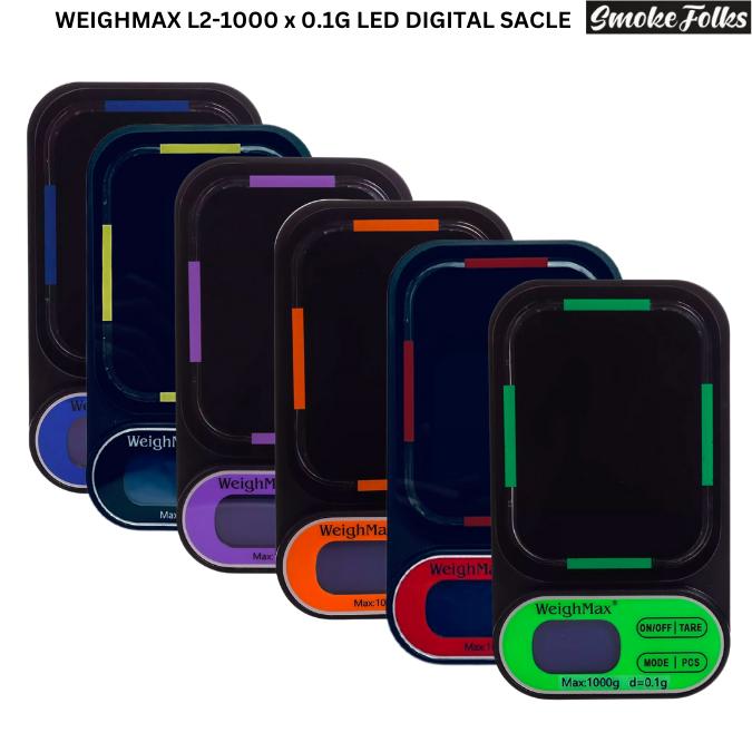 WEIGHTMAX L2-1000 X 0.1G LED DIGITAL SCALE