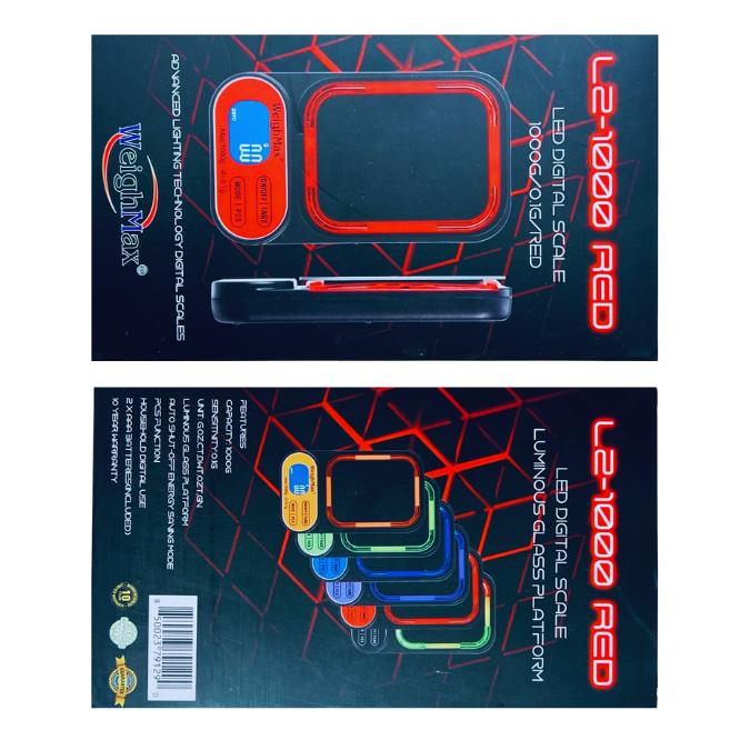 WEIGHTMAX L2-1000 X 0.1G LED DIGITAL SCALE