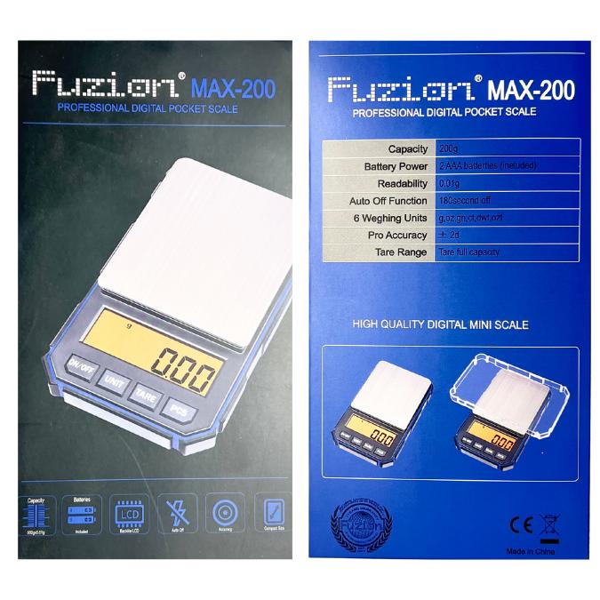 FUZION MAX-200 X P.01G PROFESSIONAL DIGITAL SCALE