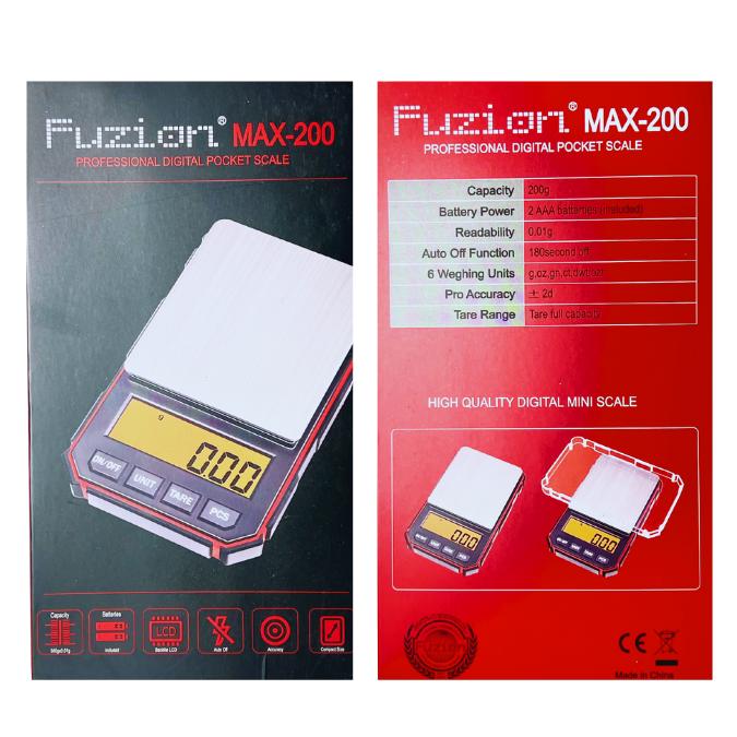 FUZION MAX-200 X P.01G PROFESSIONAL DIGITAL SCALE