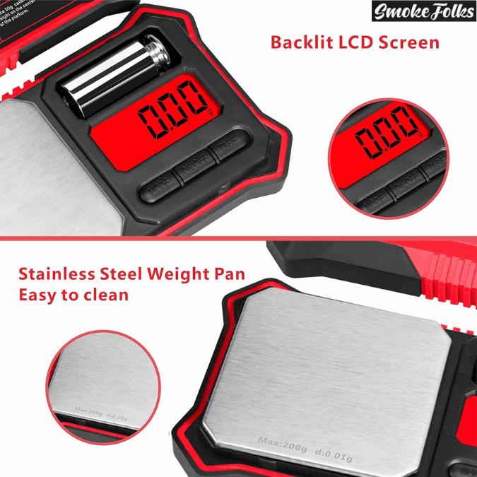 FUZION FU-200 X 0.01G PROFESSIONAL DIGITAL SCALE