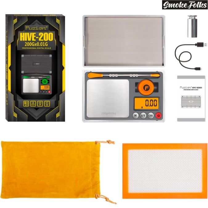 FUZION HIVE 200G X 0.01G PROFESSIONAL DIGITAL SCALE