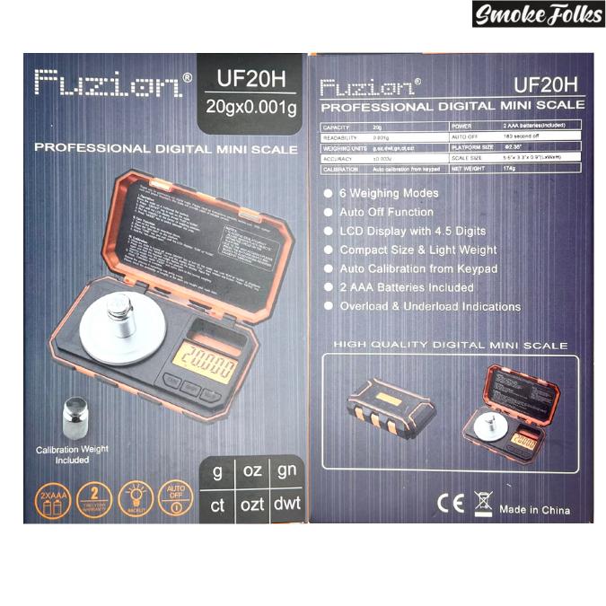 FUZION UF20H X 0.001G PROFESSIONAL DIGITAL MINI SCALE