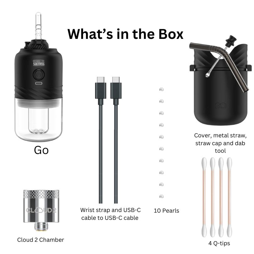YOCAN BLACK GO WAX VAPORIZER