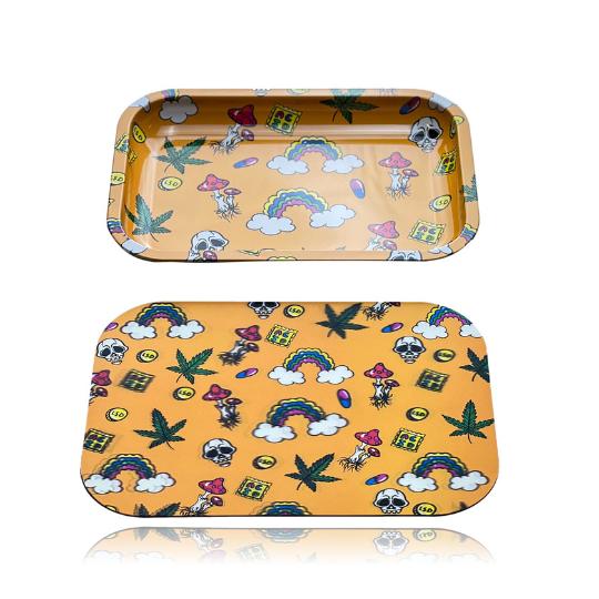 3D HOLOGRAPHIC ROLLING TRAY WITH MAGNETIC LID