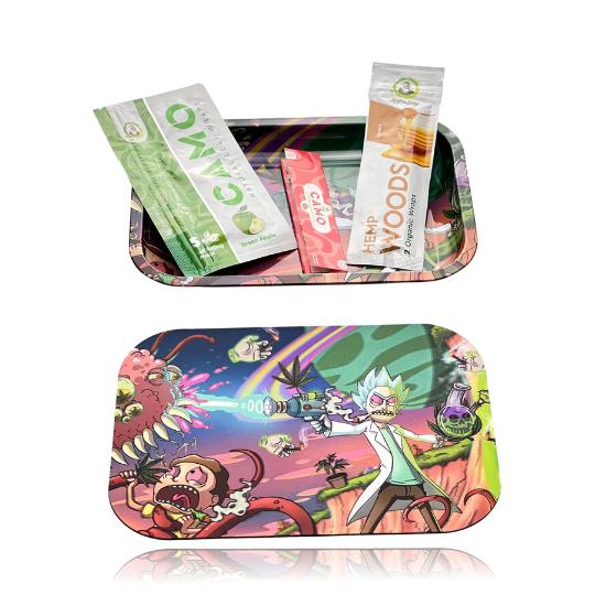 3D HOLOGRAPHIC ROLLING TRAY WITH MAGNETIC LID