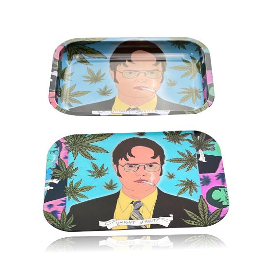 3D HOLOGRAPHIC ROLLING TRAY WITH MAGNETIC LID