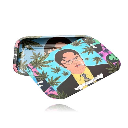 3D HOLOGRAPHIC ROLLING TRAY WITH MAGNETIC LID