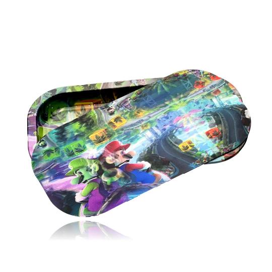 3D HOLOGRAPHIC ROLLING TRAY WITH MAGNETIC LID