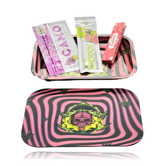 3D HOLOGRAPHIC ROLLING TRAY WITH MAGNETIC LID