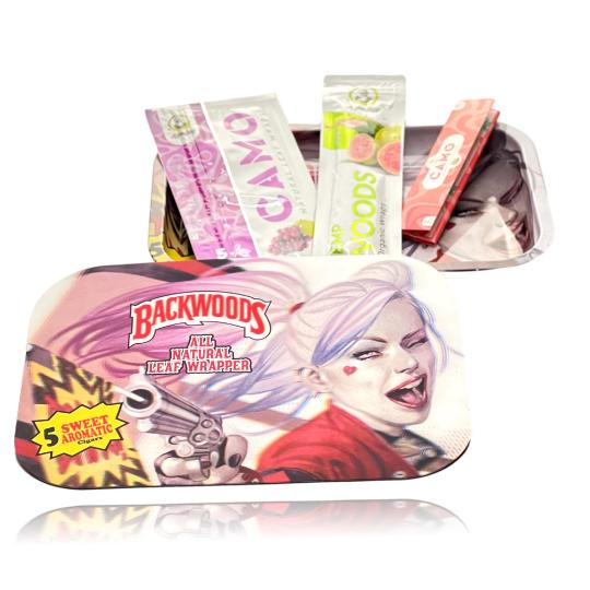 3D HOLOGRAPHIC ROLLING TRAY WITH MAGNETIC LID