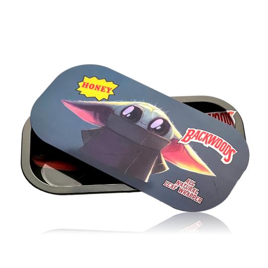 3D HOLOGRAPHIC ROLLING TRAY WITH MAGNETIC LID