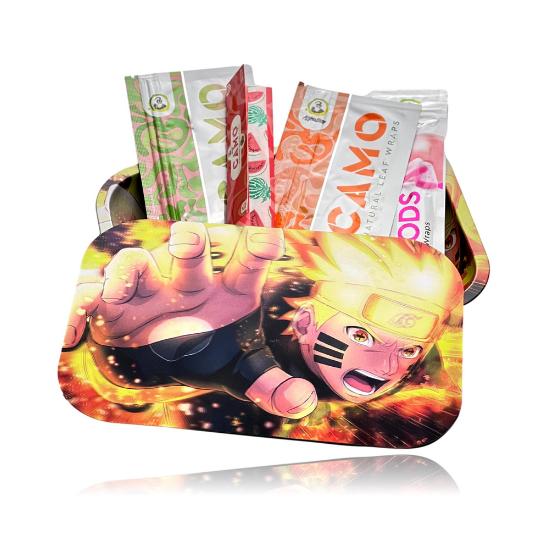 3D HOLOGRAPHIC ROLLING TRAY WITH MAGNETIC LID