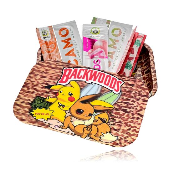 3D HOLOGRAPHIC ROLLING TRAY WITH MAGNETIC LID