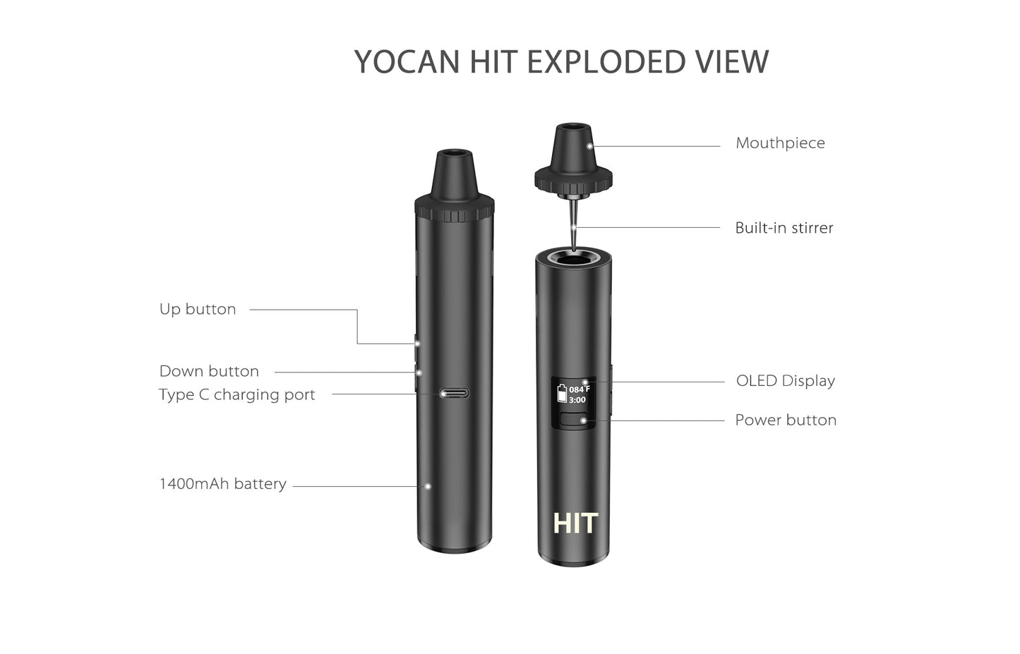 Yocan Hit Dry Vaporizer