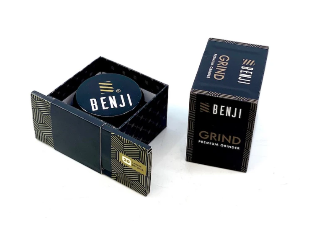 Benji GRIND - Aluminum Grinder + Booklet