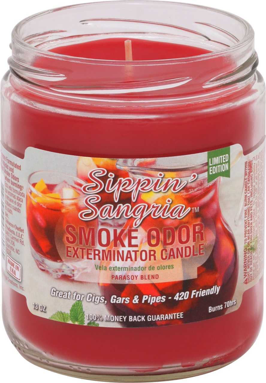 Smoke Odor Exterminator Candle 13oz Sippin' Sangria