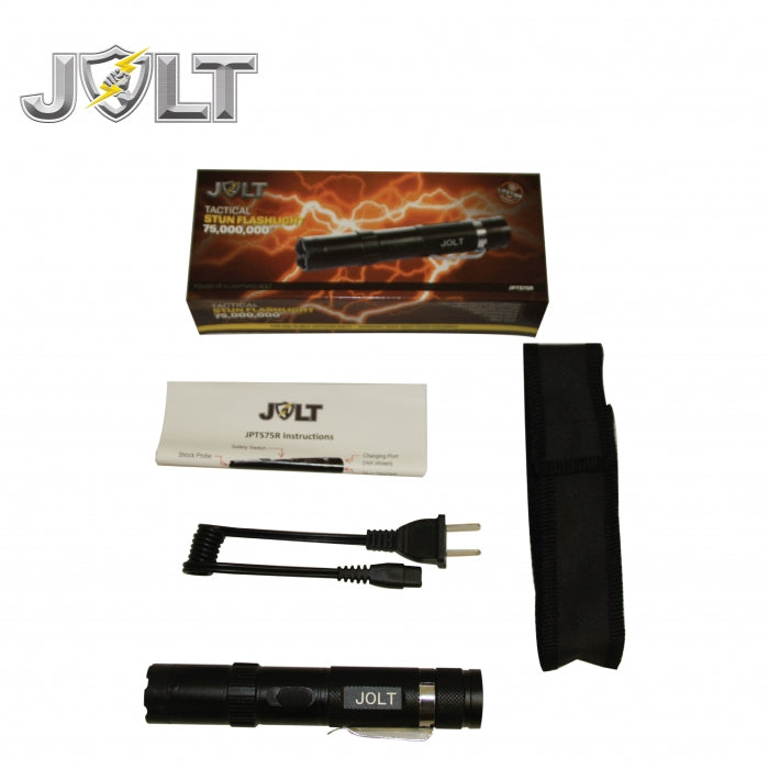 Jolt Police Tactical Stun Flashlight 75,000,000