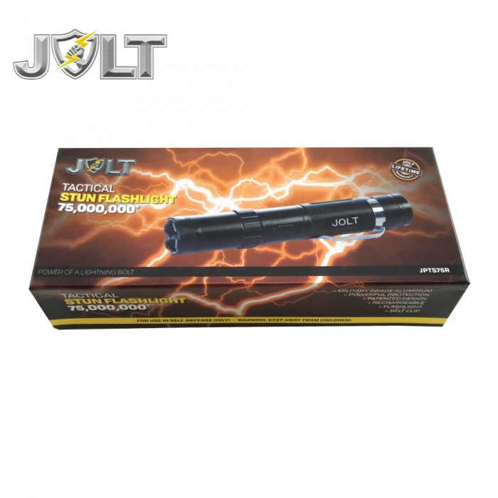 Jolt Police Tactical Stun Flashlight 75,000,000