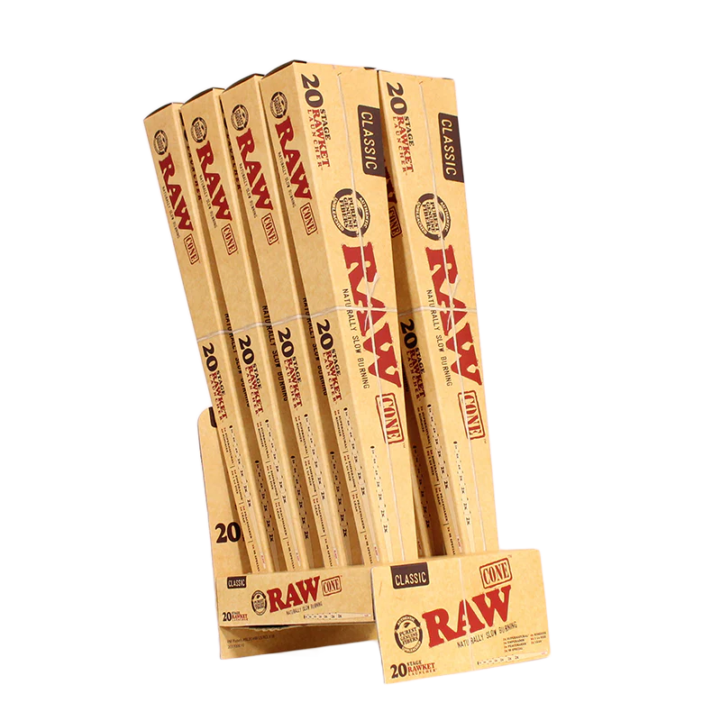 RAW - Rawket Launcher Pre-Roll Cones (20 Pack)