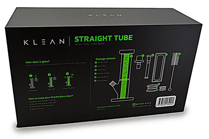 KLEAN Glass - Straight Tube