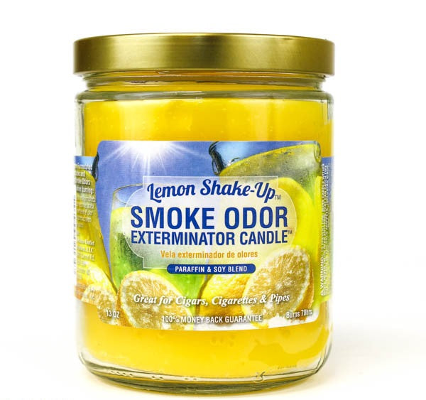 Smoke Odor Exterminator Candle 13oz Lemon Shake-Up
