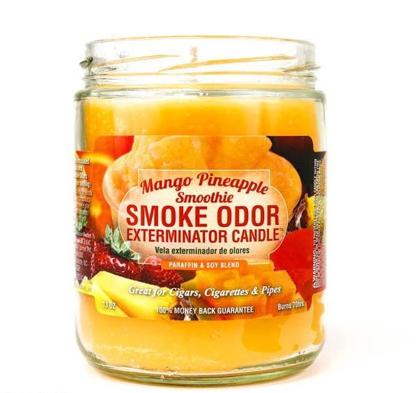 Smoke Odor Exterminator Candle 13oz Smoothie Mango Pineapple
