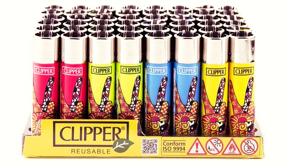 Clipper Lighter Hippie 2 - Special Edition (48ct)