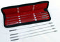 8 Pcs Bakes Rosebud Uterine Urethral Dilator With a Carrying Case
