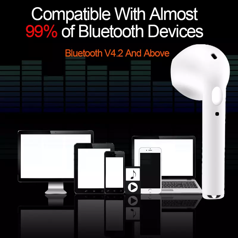 i9s TWS Wireless Bluetooth V5.0 Stereo Twin Earbuds