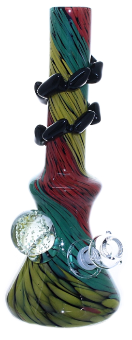 Glass-On-Glass Soft-Glass Water Pipe